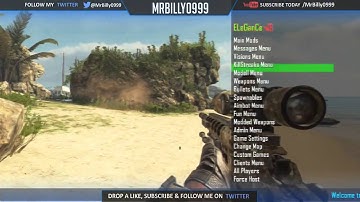 [GSC] Elegance V3 Mod Menu [BLACKOPS2] GSC MOD MENU 1.19 ELEGANCE V3!