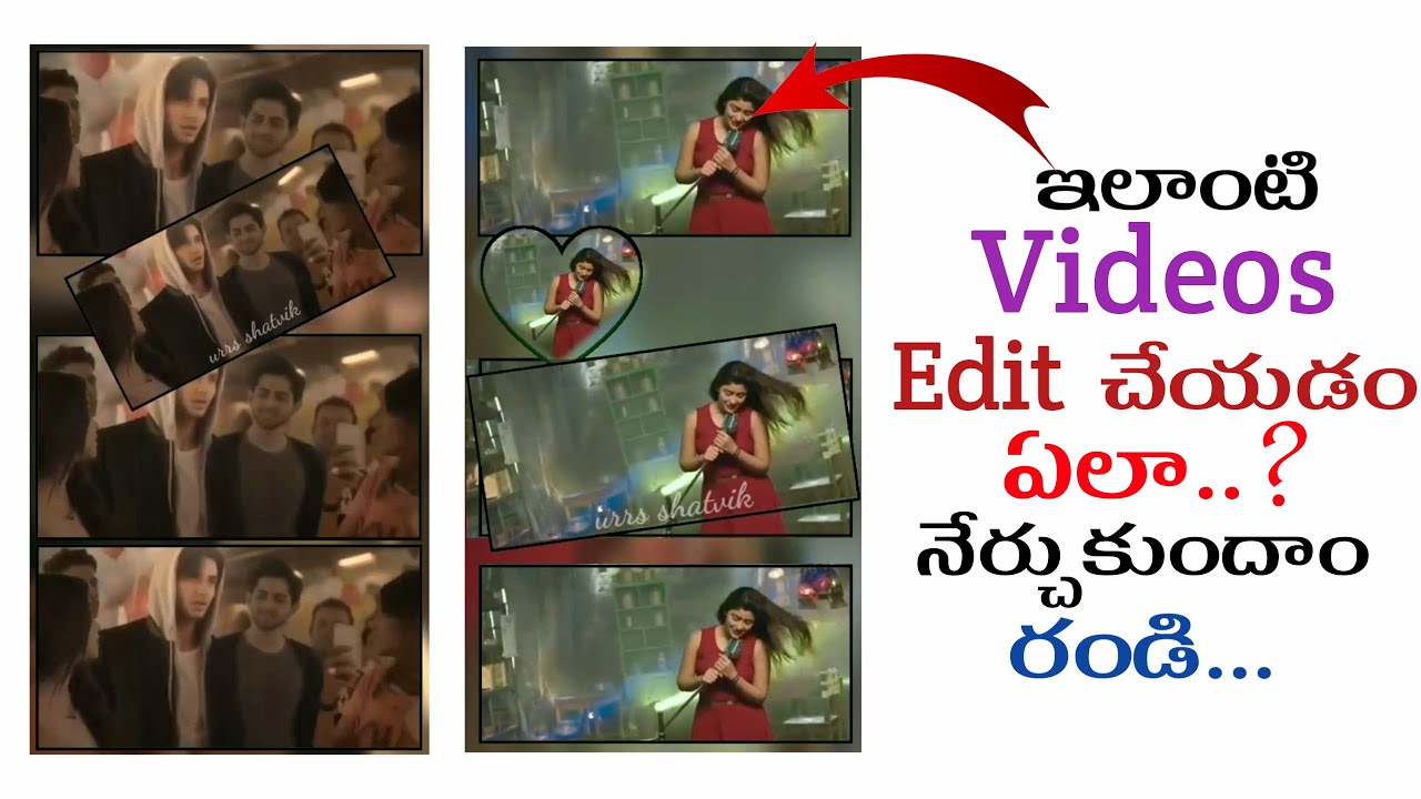 How to create multi screen whatsapp status video in kinemaster || Telugu //URRS SHATVIK