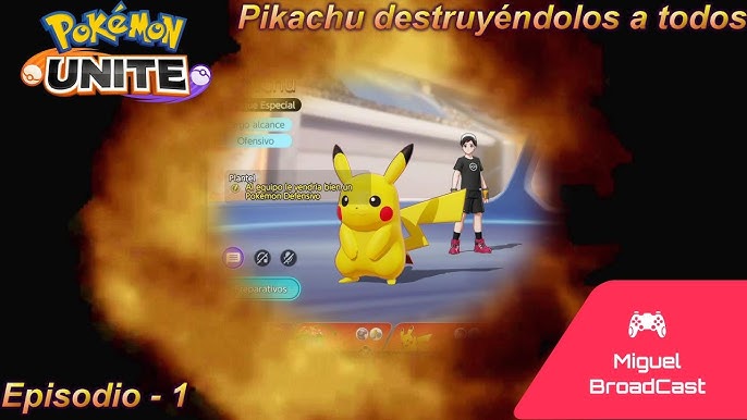 Pikachu destruyéndolos a todos - Episodio 4 - Pokemon Unite 