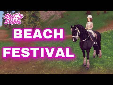 Checking Out The Beach Festival In Star Stable! JustAnotherGamer
