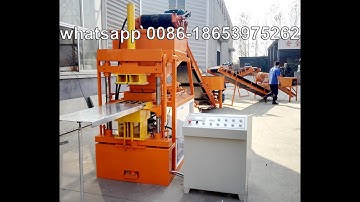 hydraulic clay interlocking brick block machine LY2-10