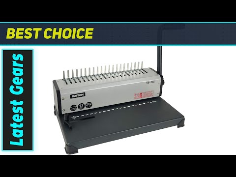 RAYSON SD1202: The Ultimate 19-Hole Comb Binding Machine for Daily Use