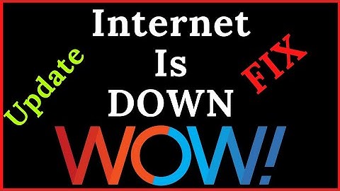 Is WOW Internet Down? WOW Internet Outage Map