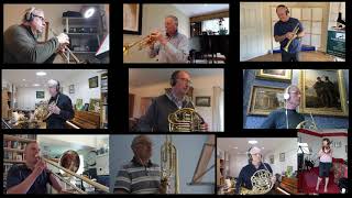I played piccolo trumpet in this lockdown brass collaboration