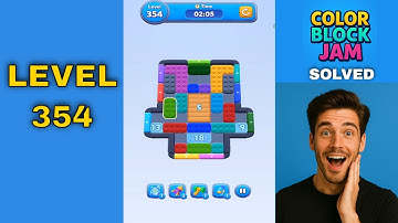 Color Block Jam Level 354 - WIN FAST