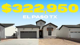 New Construction Home Tour El Paso Texas | Farmhouse Home in the Horizon Area for $322,950