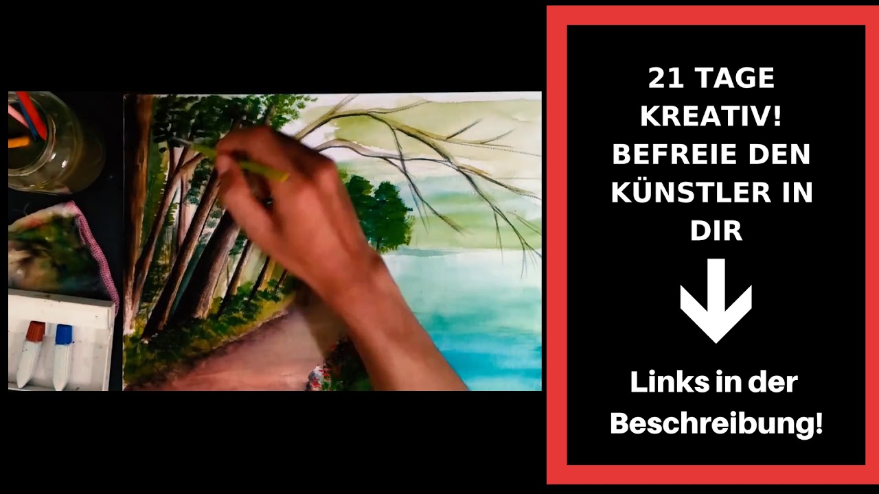 kreatives malen für erwachsene - Befreie den Künstler in dir! - YouTube