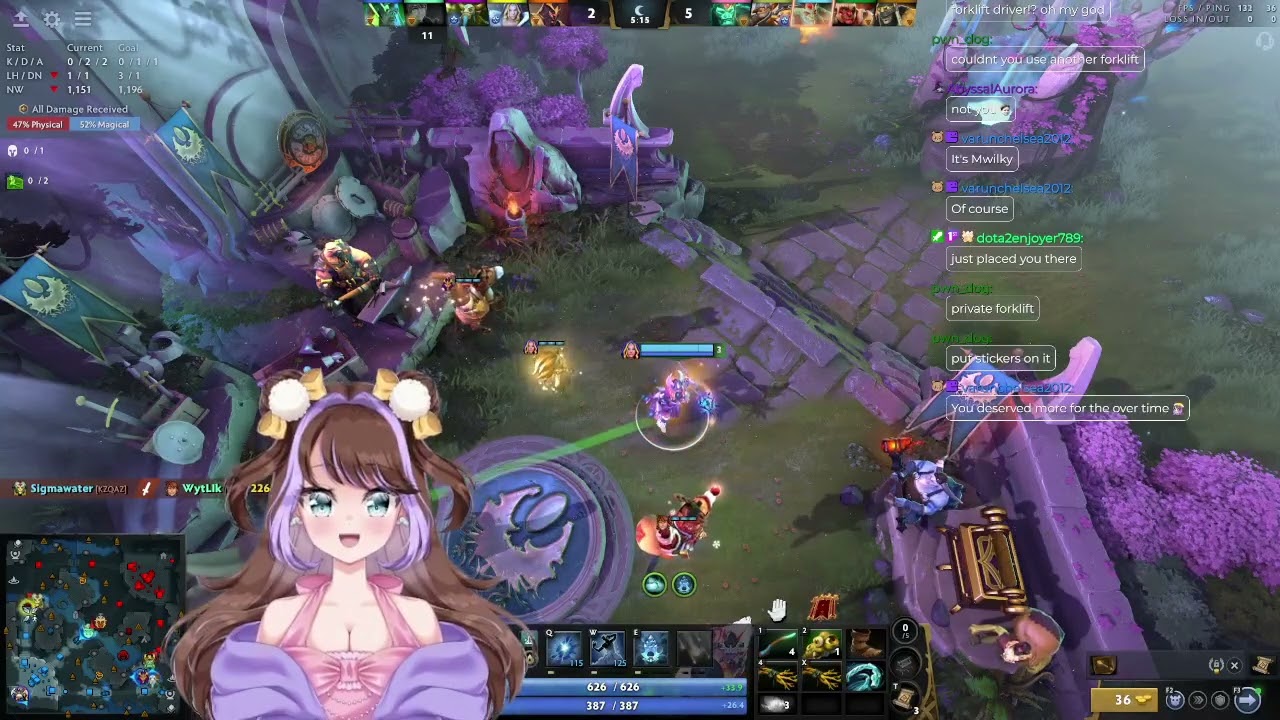 Dota Vod 240 MMR NOT IMMORTAL, HERALD RANK Life updates and what not