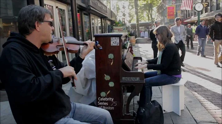 "Play Me I'm Yours" Boston 2013- Mike Campbel & Pa...