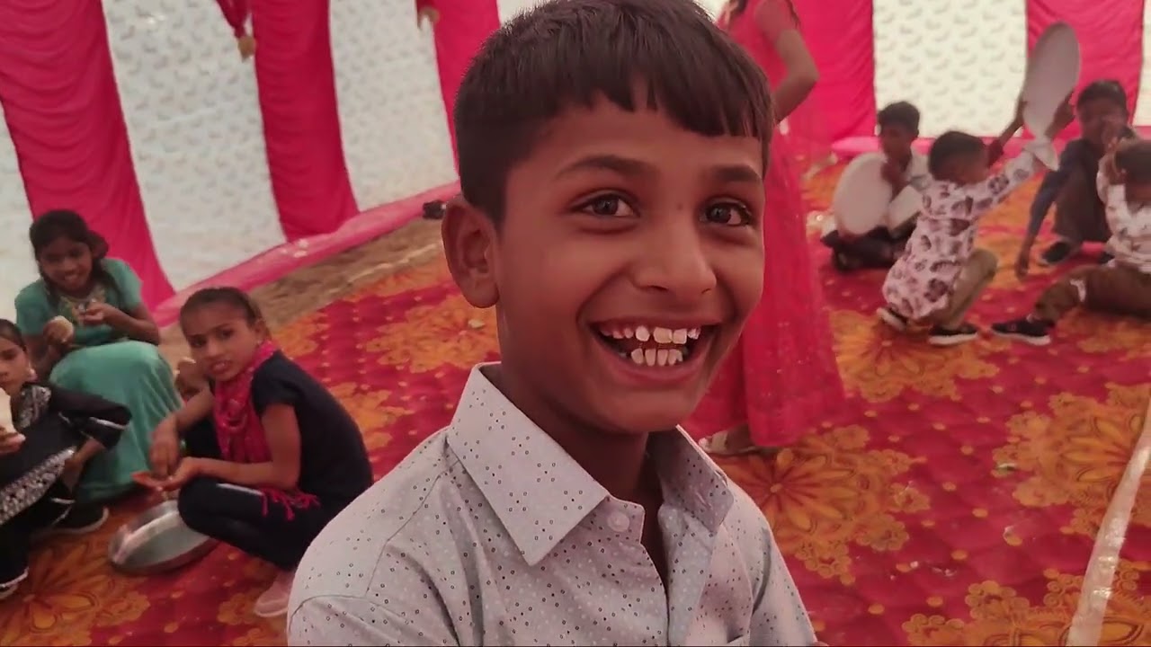 Poor Pakistani Hindu wedding attend 