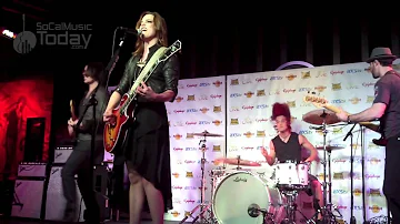 Halestorm - "I Miss The Misery" - LIVE @ Golden Gods Press Conference