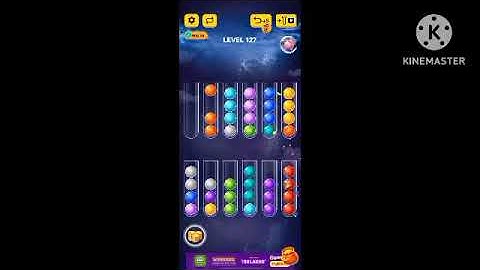 Ball sort puzzle game ..game enjoy.....level 127