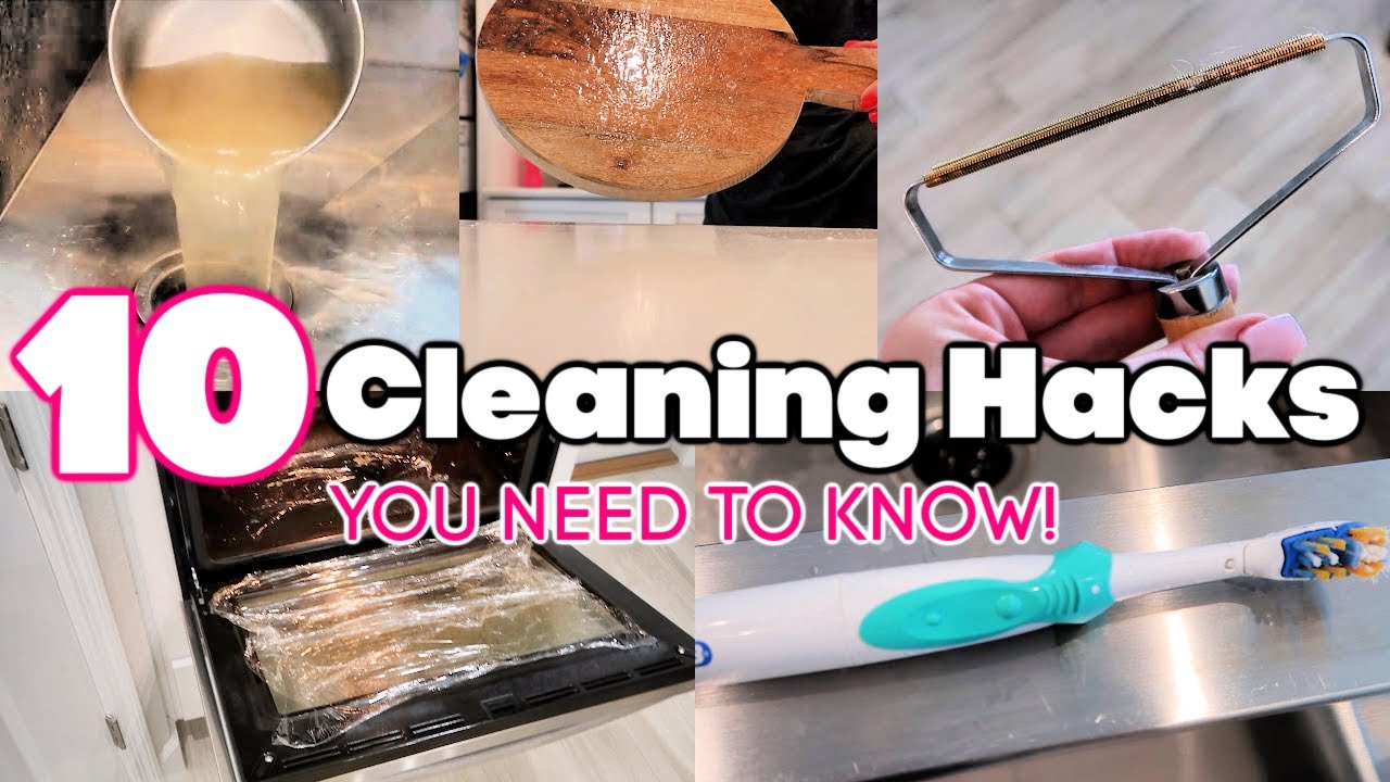 PRO-Cleaning Tips & Tricks- YOU NEED TO KNOW!! These are so GENIUS!