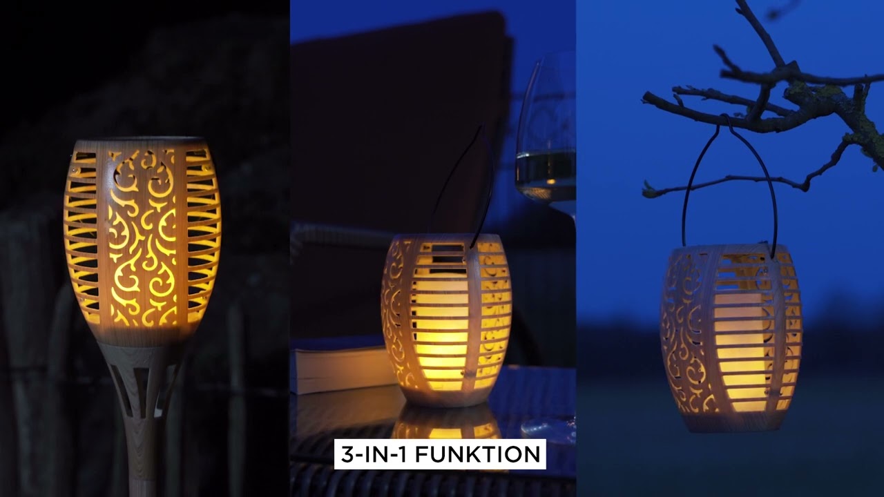 SONNENKERZE SOLAR-GARTENSTECKER 