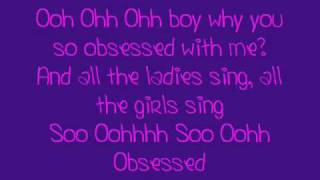 Mariah Carey - Obsessed with lyrics (ON SCREEN)