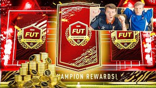 OMG OUR FUT CHAMPIONS REWARDS!! - FIFA 21 Future Stars Pack Opening RTG