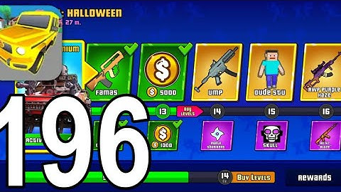 Gangs Wars: Pixel Shooter RP - Gameplay Walkthrough Part 196 - Halloween Pass (Android, iOS)