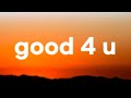 Olivia Rodrigo - good 4 u (Lyrics)