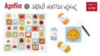 CAL Mini Explorer ? PARTE 1 Granny 3D Sol [5/24] ☀️ Manta de bebé a crochet