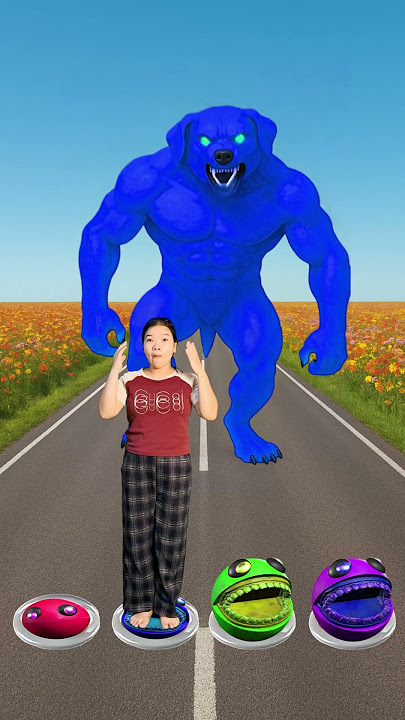 I Jump on pacman to cow, dog, zombie & snake - New funny vfx magic ๐คฃ