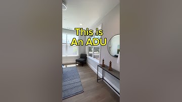 This is an ADU -  Accessory Dwelling Unit