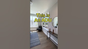 This is an ADU -  Accessory Dwelling Unit