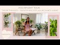 Houseplant Tour 🪴 thriving plants, happy propagations, pests, killing pothos & succulents, San Diego