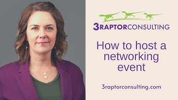 How to Host a Networking Event