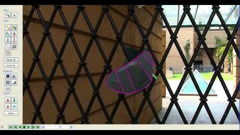 Modelling a sculpture with VideoTrace