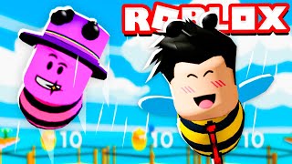 LOKIS GANHOU UMA ABELHA ROXA | Roblox - Be a Bee