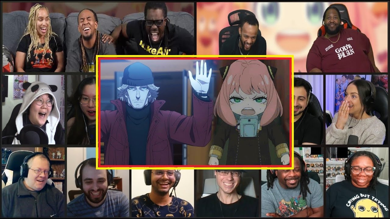 Spy x Family Season 3 Episode 8 Reaction Mashup フルリアクション・マッシュアップ