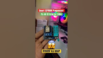 #Smart #eeprom #progamer #fix #ee #error #rt809f #CH431 #wifi #esp8266 #shorts #ytshorts #viral #new