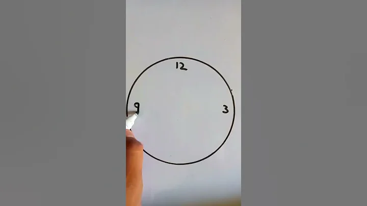 #short video  | #viralvideo  | #viralshorts  | #easy sketch for clock 🕘 | #time 2 Draw
