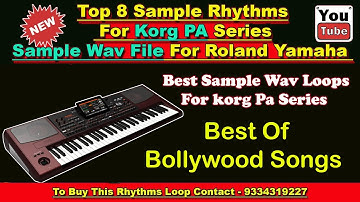 Korg Pa1000 Best Bollywood Song Style Rhythm | Part 01 | All Korg PA Series Pa 1000/700/4x | Sudhir