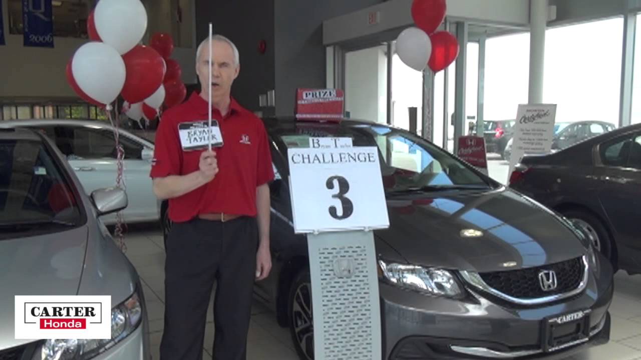 Carter Honda Bryan Taylor Challenge #1