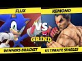 The Grind 195 - Flux (Sonic) Vs. Kemono (Kazuya) Smash Ultimate - SSBU
