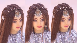 Stunning Wedding Hairstyle | Elegant Front Variation l easy open hairstyles l twist hairstyles by Hairstyles By RJ- 1,920 views 4 weeks ago 4 minutes, 48 seconds