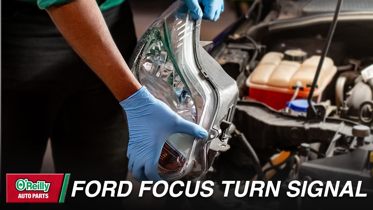 How To: Change the Turn Signal Bulb on a 2011 to 2018 Ford Focus - YouTube