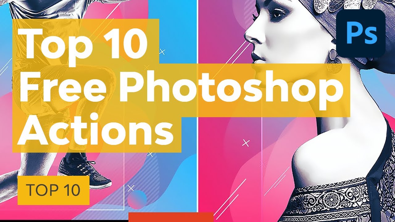 10 Free Photoshop Actions - YouTube