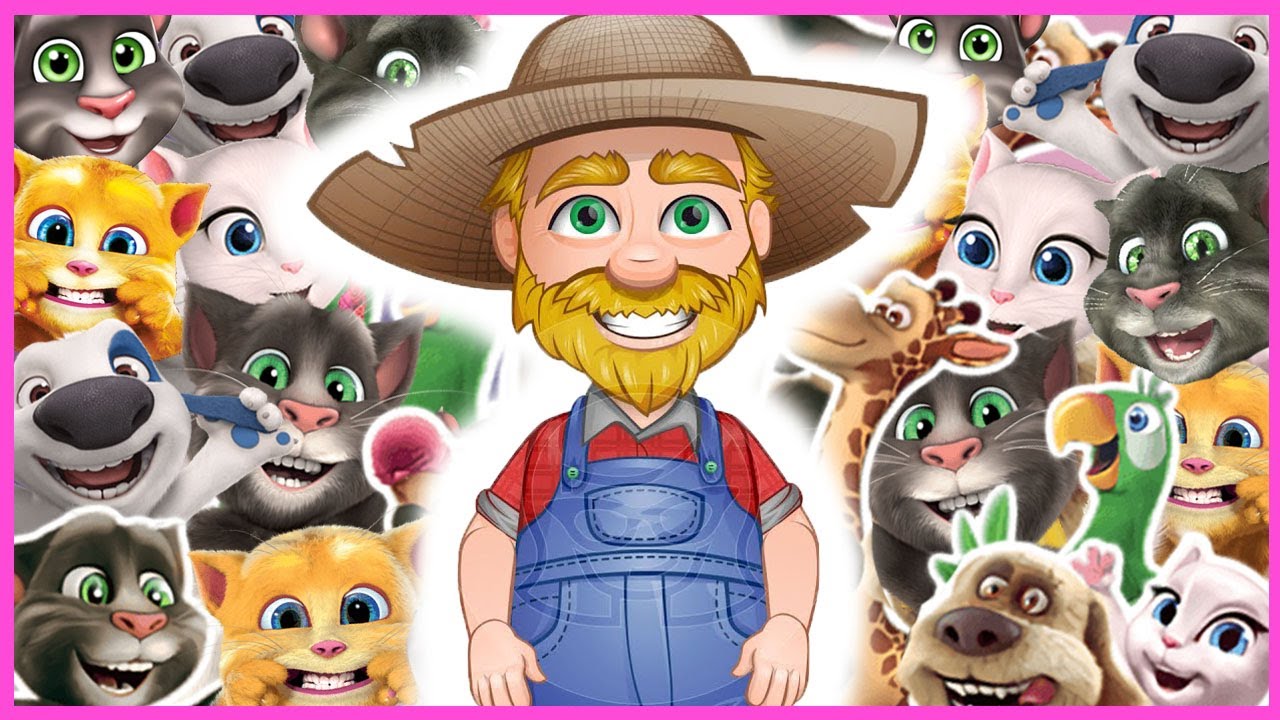 Old MacDonald Had A Farm (COVER) feat Talking Tom - Meme Monster