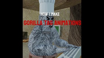 How To Make Gorilla Tag Animations In Blender!
