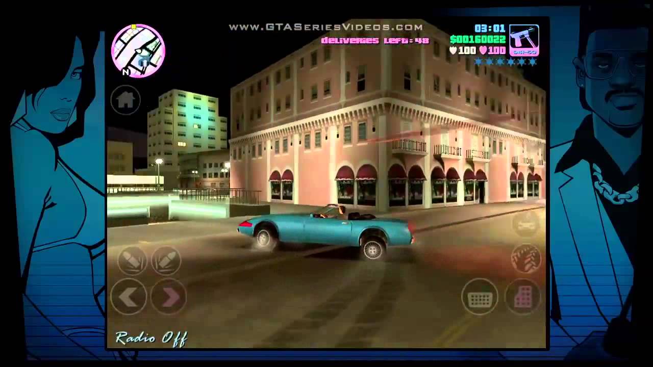 GTA Vice City iPad Walkthrough Mission 37 Road Kill YouTube