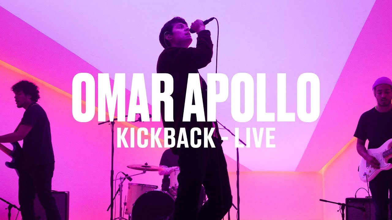 Omar Apollo   Kickback Live  Vevo DSCVR