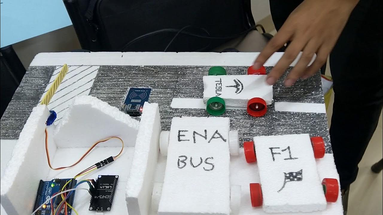 Automatic Toll Collection System (IoT based) - YouTube
