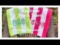 How to Applique a Towel - Embroidery for Beginners