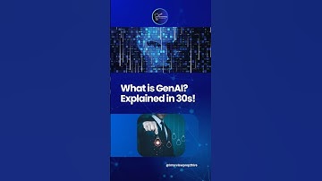 What is GenAI? Explained in 30s! | GenAI in 30 Seconds | InterviewPrep #shorts