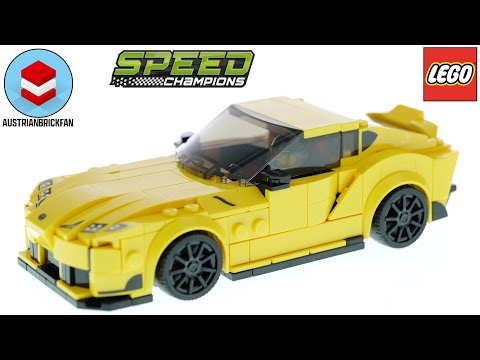 LEGO Speed Champions 76901 Toyota GR Supra - LEGO Speed Build Review