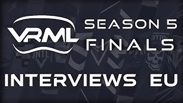 VRML - Echo Arena - Season 5 Finals Interviews EU