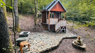 I returned with the dog to my house in the forest. Finished the yard by Outdoor builder 156,657 views 9 months ago 26 minutes