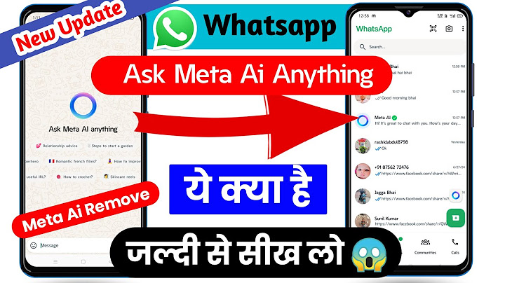 WhatsApp Ask meta Ai Anything option kya hai | WhatsApp Ask Meta Ai Anything kya hota hai | Whatsapp